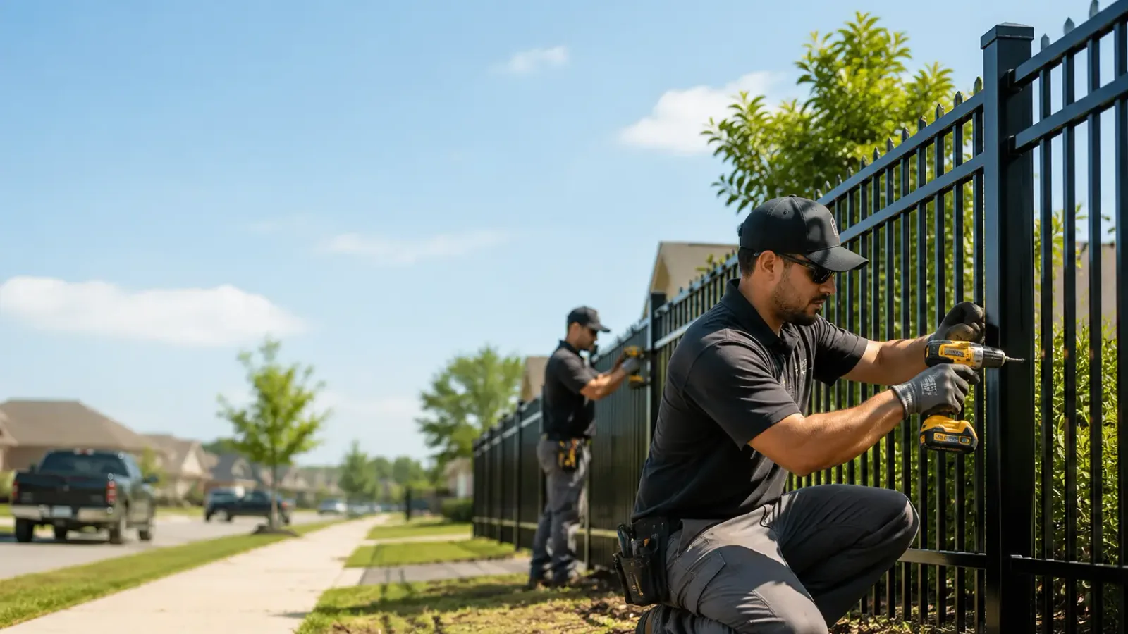 Metal Fence Installation in Flynn, TX